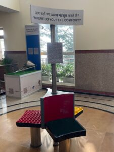 where do you feel comfort